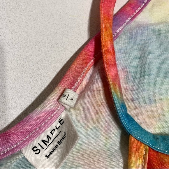 Suzanne Betro L tie dye cami romper - Picture 5 of 5